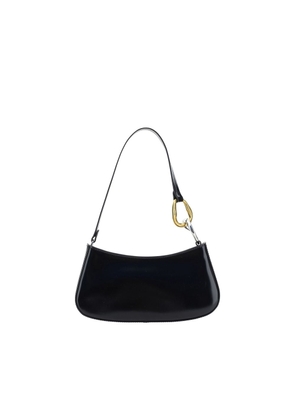 Staud Black Calf Leather Bos Taurus Shoulder Bag