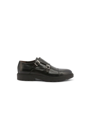 Duca di Morrone Black Leather Oxfords And Derbies - EU42/US9