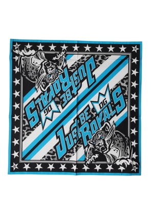 Dolce & Gabbana Multicolor DG Royals Square Foulard 51.5cm x 51cm Scarf