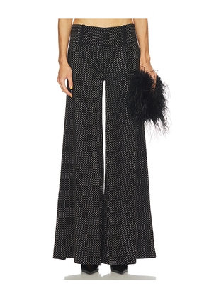 Alice + Olivia Olivia Wide Leg Flare Pant in Black. Size 6. Also in 8.