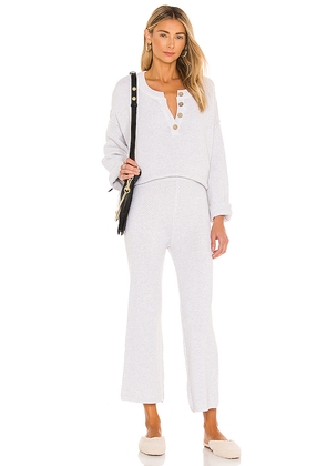 Free People Hailee Set in Light Grey. Size XL. Also in XS.