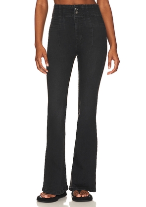 Free People x We The Free Jayde Flare Jeans in Black. Size 32. Also in 31.