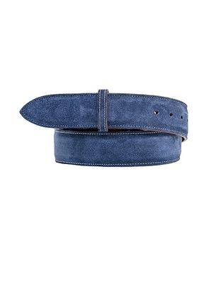 Kemo Sabe Belt in Denim - Blue. Size 32 (also in 30).