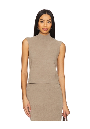 House of Harlow 1960 x REVOLVE Lexley Sleeveless Sweater in Brown. Size M. Also in XS.