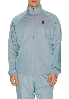 On Court Jacket in Geyser - Baby Blue. Size S (also in ).