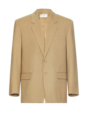 Saint Laurent Yves Blazer in Gingembre - Beige. Size 52 (also in 48, 50).