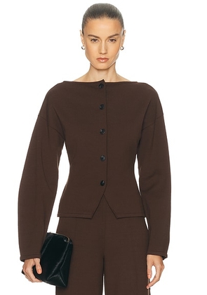 SRG Carinnthia Cardigan in Chocolate - Chocolate. Size S (also in ).