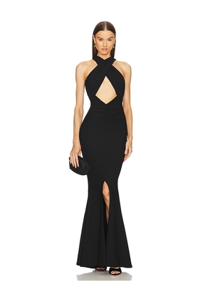 Michael Costello x REVOLVE Orla Gown in Black. Size M. Also in S, XL.