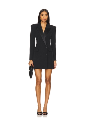 L'AGENCE Marlee Double Breasted Blazer Dress in Black. Size 00. Also in 0, 2.