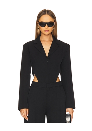 NONchalant Label Davina Bodysuit in Black. Size S. Also in XL.