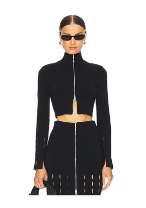 Nanushka Izan Cardigan in Black. Size M. Also in XS.