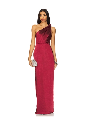Lovers and Friends Bella Gown in Burgundy. Size L. Also in S.