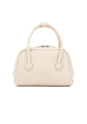 MARGESHERWOOD Soft Tote Mini Bag in Nude.