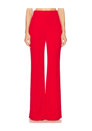 Nadine Merabi Charlotte Trousers in Red. Size 4/S. Also in 8/M.