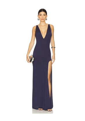 OW Collection x REVOLVE Thalia Maxi Dress in Navy. Size S. Also in XS.