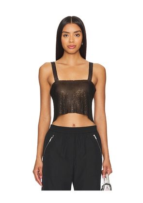 superdown Mackenzie Crop Top in Black. Size M. Also in S.