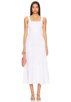 Seafolly Faithful Midi Dress in White. Size S. Also in L, M.