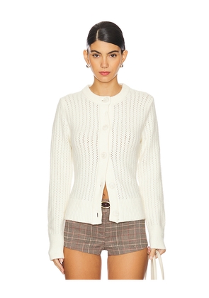 Steve Madden Illiana Cardigan in Ivory. Size XL. Also in L.