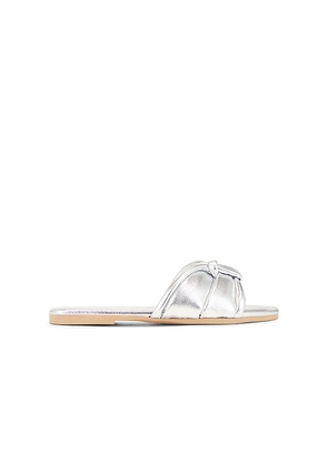 Seychelles Shades Of Cool Sandal in Metallic Silver. Size 6. Also in 7.5.