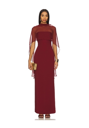Stone Cold Fox x REVOLVE Bryce Gown in Wine. Size M. Also in L, XL.