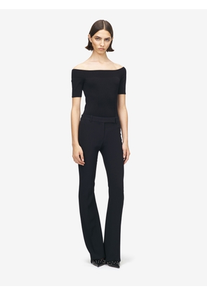 ALEXANDER MCQUEEN - Narrow Bootcut Trousers - Item 585076QEAAA1000