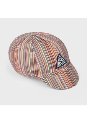 Paul Smith 'Signature Stripe' Cycling Cap Multicolour