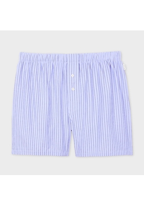 Paul Smith Blue Stripe Boxer Shorts