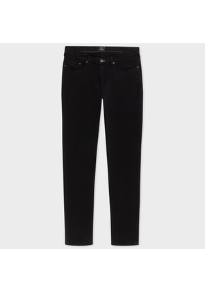 PS Paul Smith Tapered-Fit Black Garment-Dye Jeans