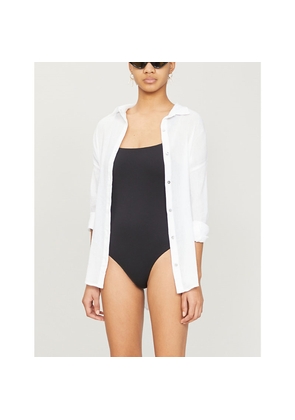 Womens Seafolly Classic Cotton Beach Shirt