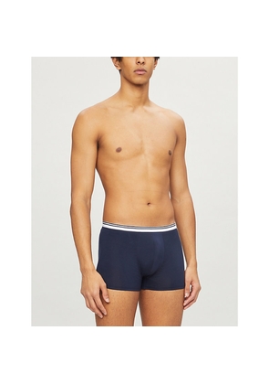 Mens Zimmerli Pure Comfort Classic-Fit Stretch-Cotton Trunks