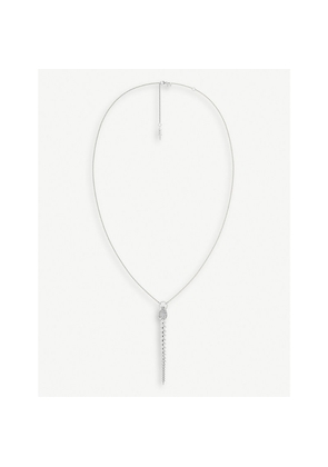 Shaun Leane Serpent Trace Sterling Silver Diamond Necklace