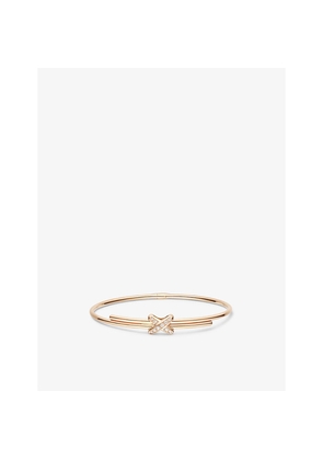 Chaumet Jeux De Liens 18ct Rose-Gold and Diamond Bracelet