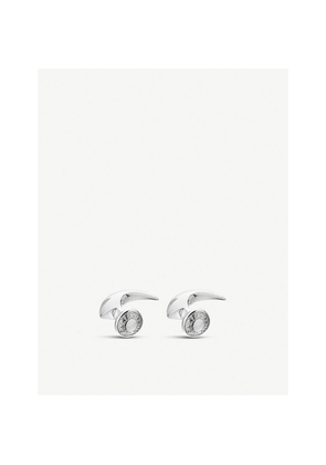 Mens Shaun Leane Hook Sterling-Silver Cufflinks Set Of Two