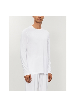 Mens Derek Rose Basel Long-Sleeved Stretch-Modal T-Shirt