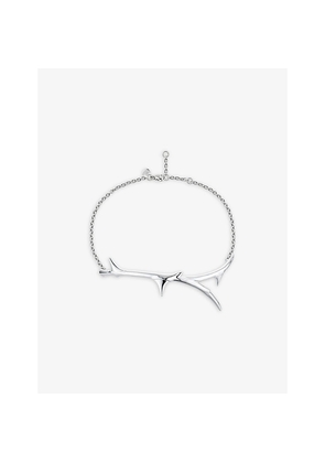 Womens Shaun Leane Rose Thorn Sterling Silver Bracelet