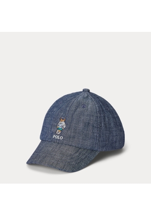 Polo Bear Cotton Chambray Ball Cap
