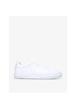 Mens Axel Arigato Atlas Logo-Embossed Leather Low-Top Trainers