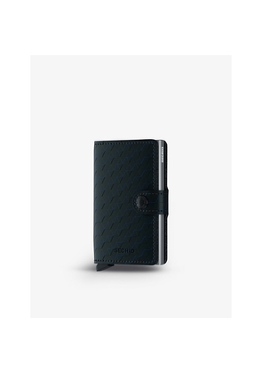 Secrid Miniwallet Optical Leather and Aluminium Cardholder