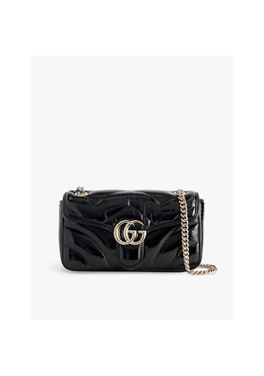 Womens Gucci Marmont Quilted Leather Shoulder Bag