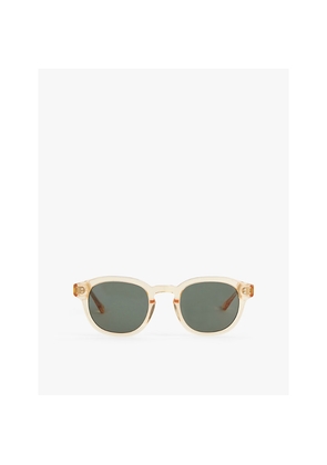 Womens Messyweekend Bille Round-Frame Acetate Sunglasses