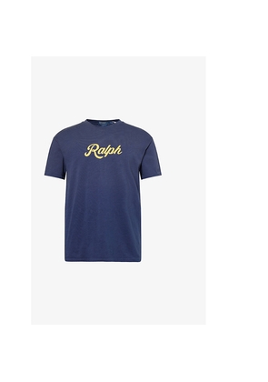Mens Polo Ralph Lauren Vintage-Print Regular-Fit Cotton-Jersey T-Shirt