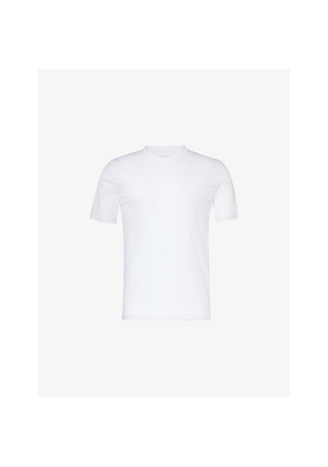 Mens Zimmerli Crewneck Cotton-Jersey T-Shirt