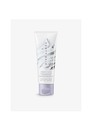 Fenty Beauty Cookies N Clean Whipped Clay Intensive Pore and Blackhead Face Scrub With Volcanic Sand and Charcoal 100g