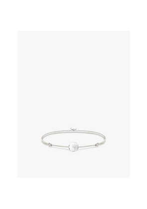 Womens Thomas Sabo Karma Secret 925 Sterling-Silver and Agate Beaded Bracelet