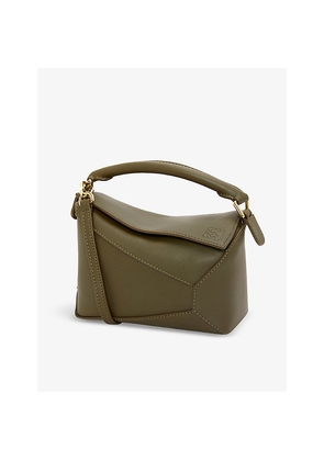Womens Loewe Puzzle Edge Mini Leather Cross-Body Bag