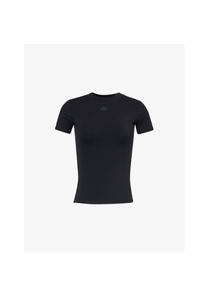 Womens The Couture Club Sculpt Stretch-Woven Jersey T-Shirt