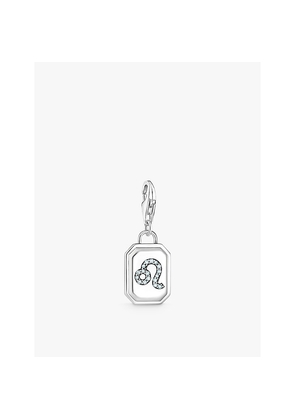 Womens Thomas Sabo Leo Star Sign 925 Sterling-Silver and Zirconia Pendant Charm