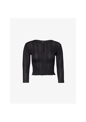 Womens Cou Cou Intimates Baby Slim-Fit Cotton Pyjama Top