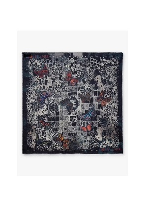 Womens Zadig&Voltaire Kerry Butterfly-Print Modal Scarf