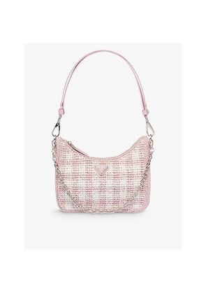 Womens Prada Re-Edition 2005 Mini Crochet Shoulder Bag